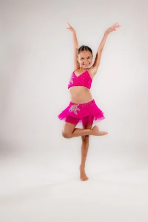 Fuchsia Sparkle Starlet Dance Costume – Youth