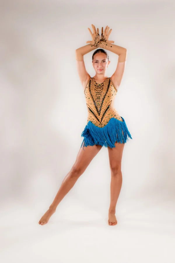 Fierce Rhythm in Electric Blue
