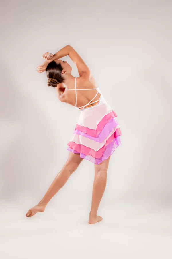 Blush Petal Cascade Leotard - Image 2