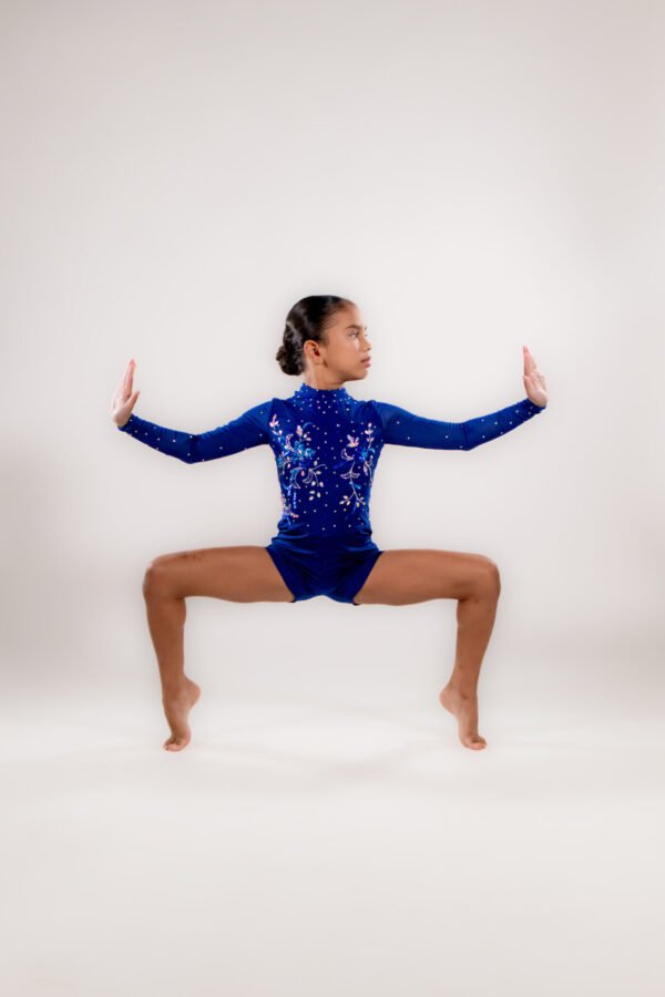 Sapphire Bloom Leotard