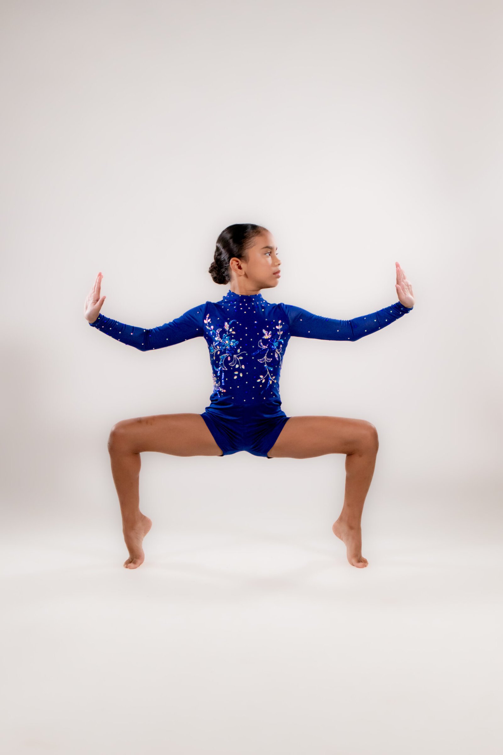 Sapphire Bloom Leotard