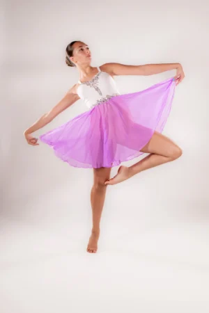 Lavender Radiance Dance Dress
